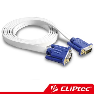 CLiPtec S VGA螢幕高畫質影像傳輸線公對公1.8m