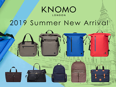 i2緯思創代理品牌KNOMO，2019夏季新品上架，正式場合更具備專業自信